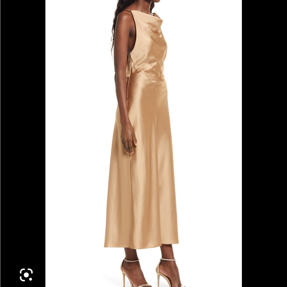 Significant Other Diedra Sleeveless Satin Dress Sz. 2